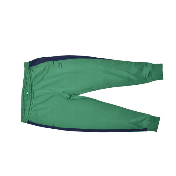 Puma Men's Green Men Pants Jogger Athletic Size 3XL Full Zip Athletic Pockets - Picture 1 of 8